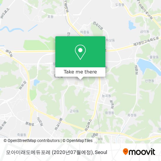 모아미래도에듀포레 (2020년07월예정) map