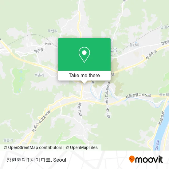 창현현대1차아파트 map