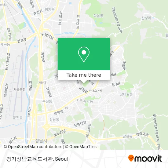 경기성남교육도서관 map