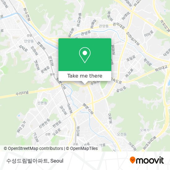 수성드림빌아파트 map