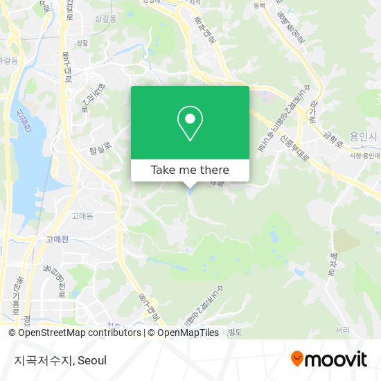 지곡저수지 map