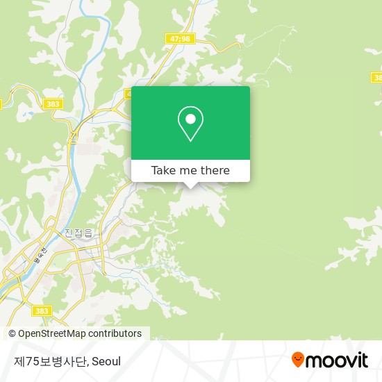 제75보병사단 map