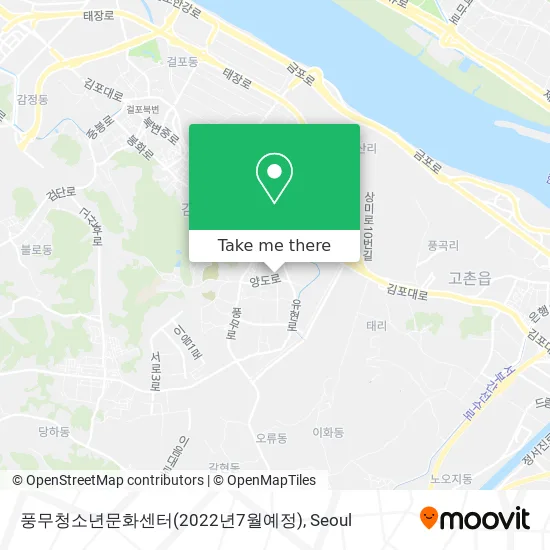 풍무청소년문화센터(2022년7월예정) map