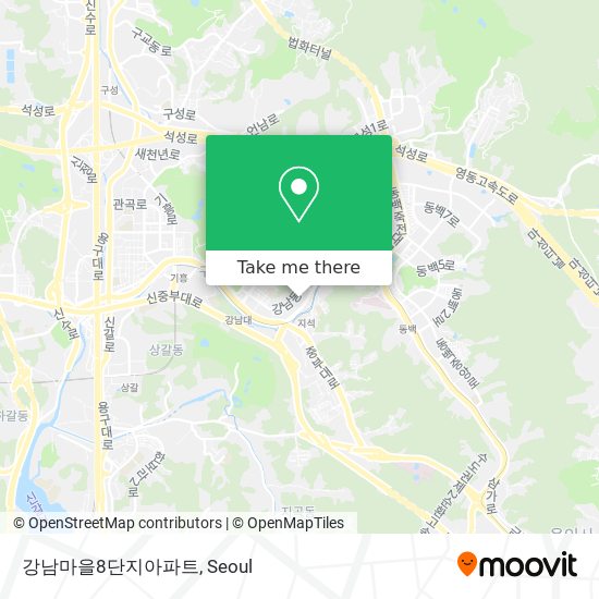강남마을8단지아파트 map