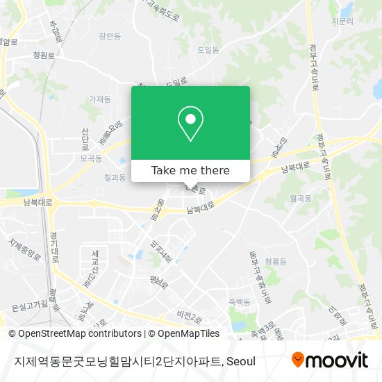 지제역동문굿모닝힐맘시티2단지아파트 map