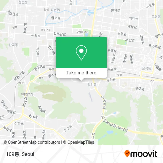 109동 map