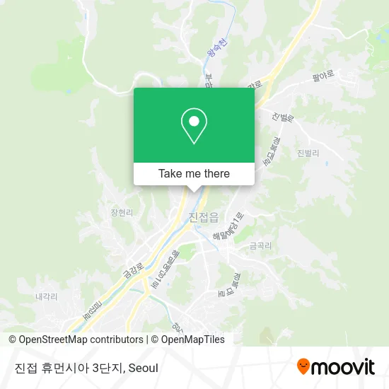 진접 휴먼시아 3단지 map