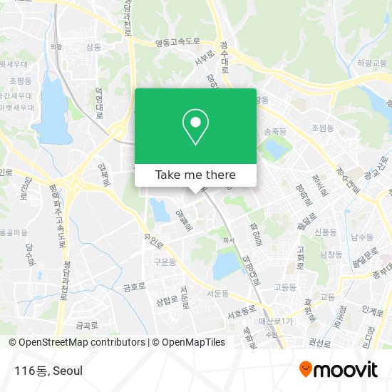 116동 map