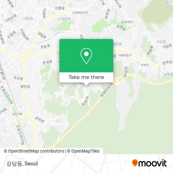 강당동 map