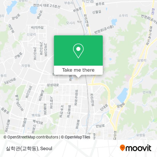 실학관(교학동) map