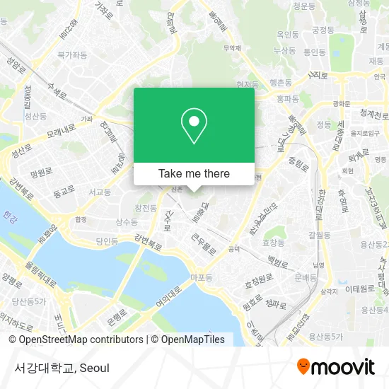 서강대학교 map