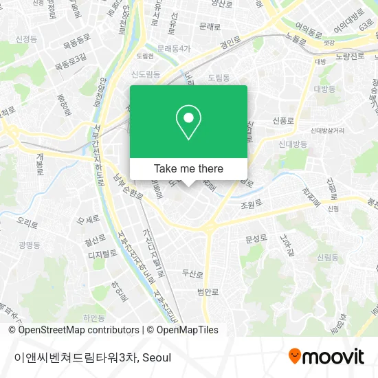 이앤씨벤쳐드림타워3차 map
