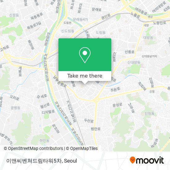 이앤씨벤쳐드림타워5차 map