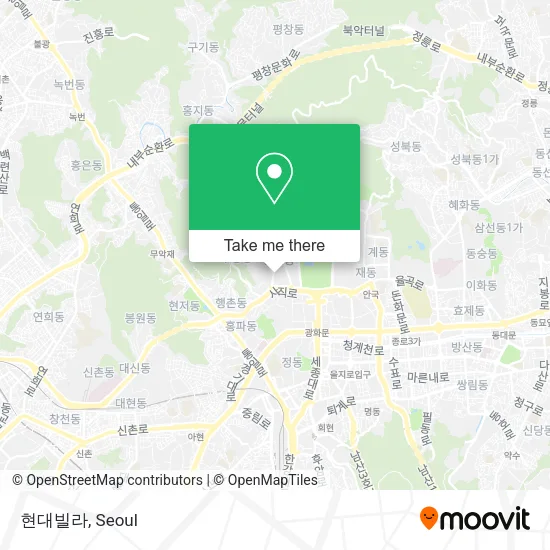 현대빌라 map