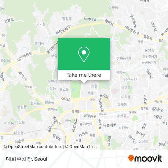 대화주차장 map