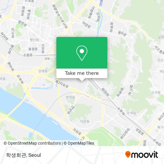 학생회관 map