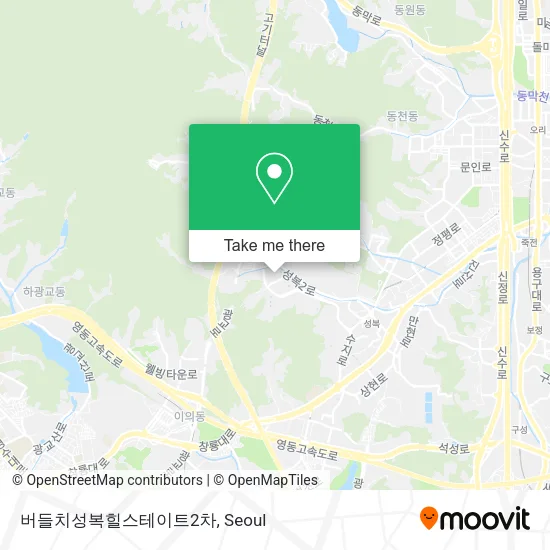 버들치성복힐스테이트2차 map
