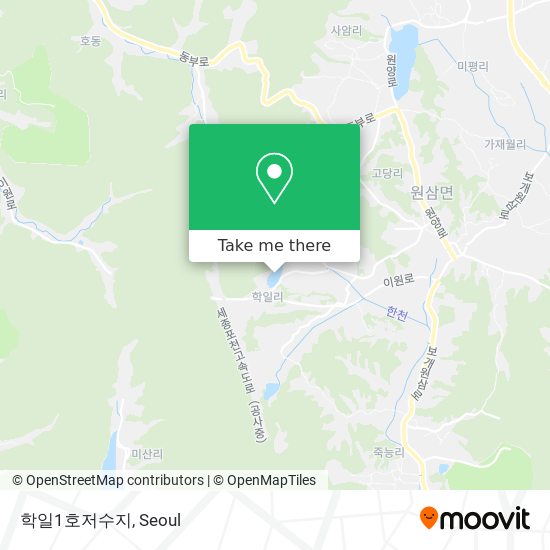 학일1호저수지 map