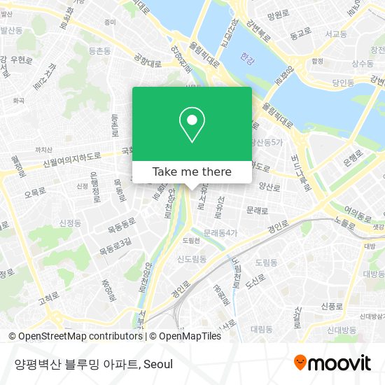 양평벽산 블루밍 아파트 map