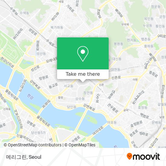 메리그린 map