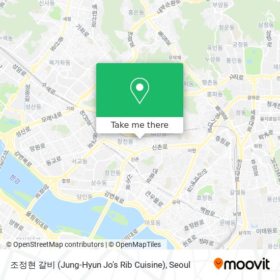 조정현 갈비 (Jung-Hyun Jo's Rib Cuisine) map