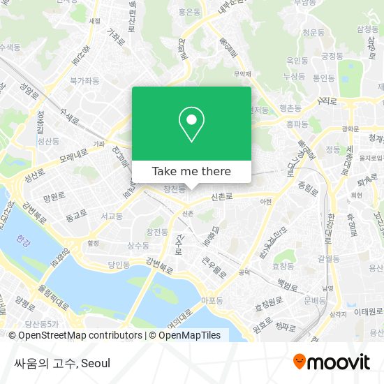 싸움의 고수 map