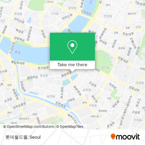 롯데월드몰 map