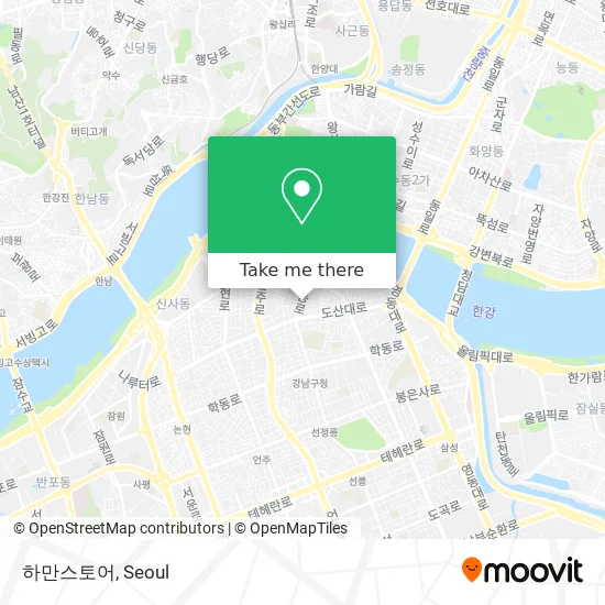 하만스토어 map