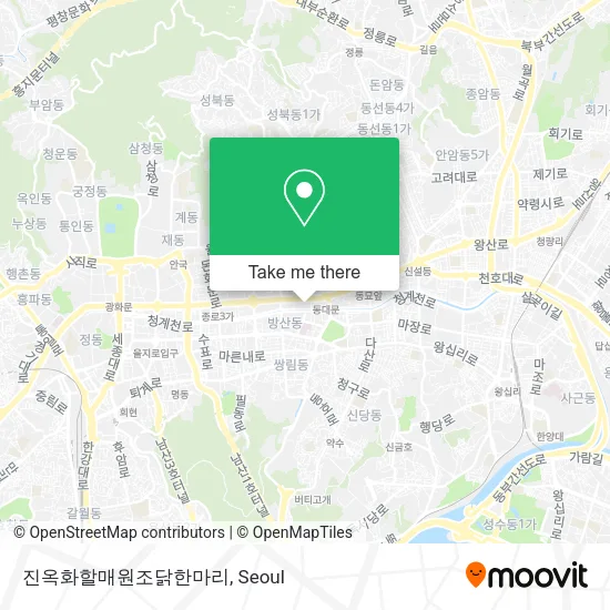 진옥화할매원조닭한마리 map