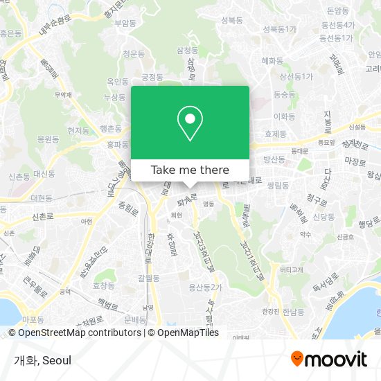 개화 map