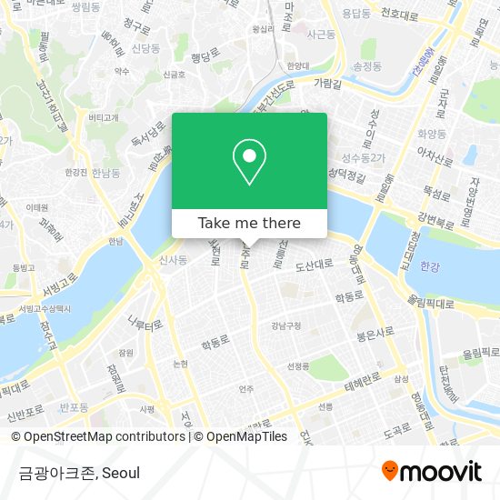 금광아크존 map