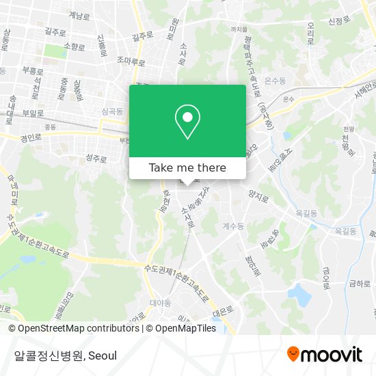 알콜정신병원 map