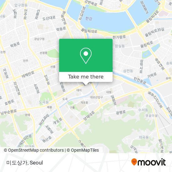 미도상가 map