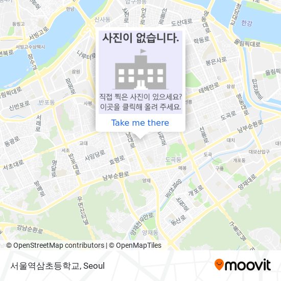 서울역삼초등학교 map