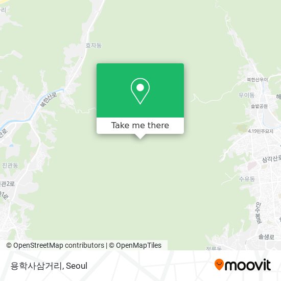 How to get to 용학사삼거리 in 고양시, 경기도 by Bus or Subway?