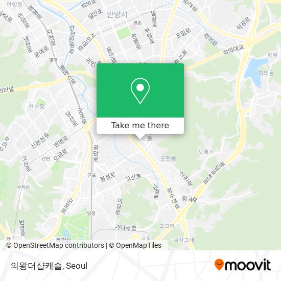 의왕더샵캐슬 map