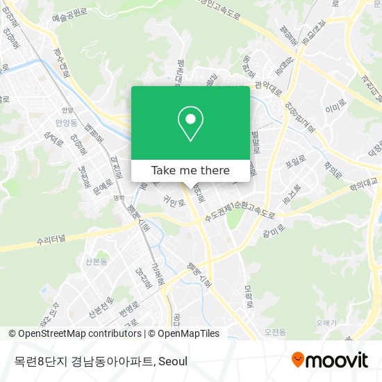 목련8단지 경남동아아파트 map