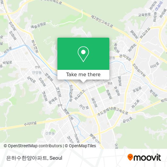 은하수한양아파트 map