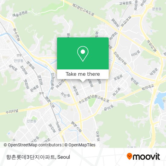 향촌롯데3단지아파트 map