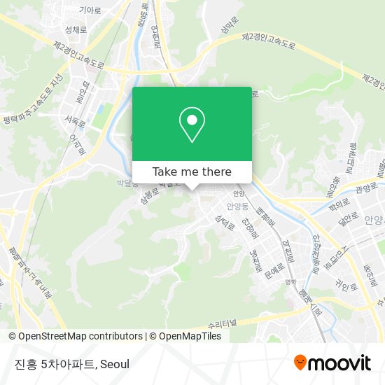 진흥 5차아파트 map