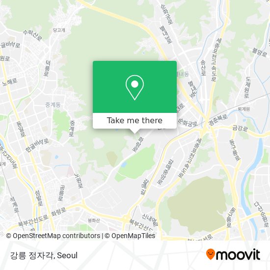 강릉 정자각 map