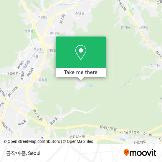 공작마을 map