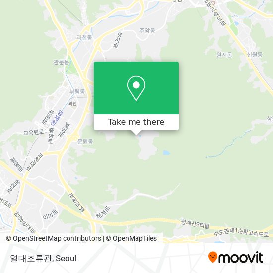 열대조류관 map
