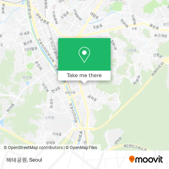 해태공원 map