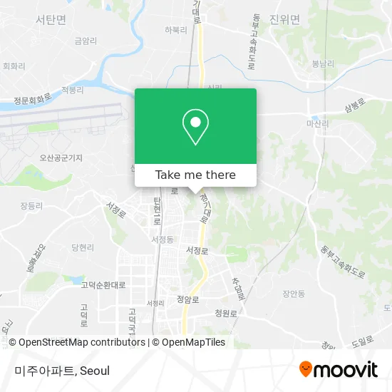 미주아파트 map