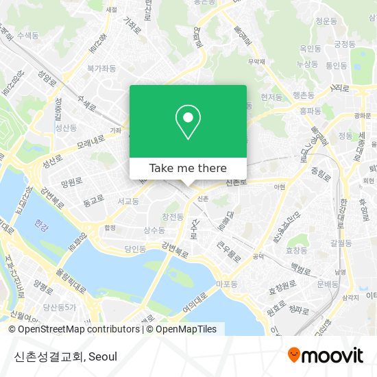 신촌성결교회 map