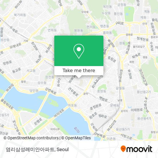 염리삼성레미안아파트 map