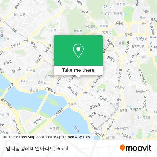 염리삼성레미안아파트 map