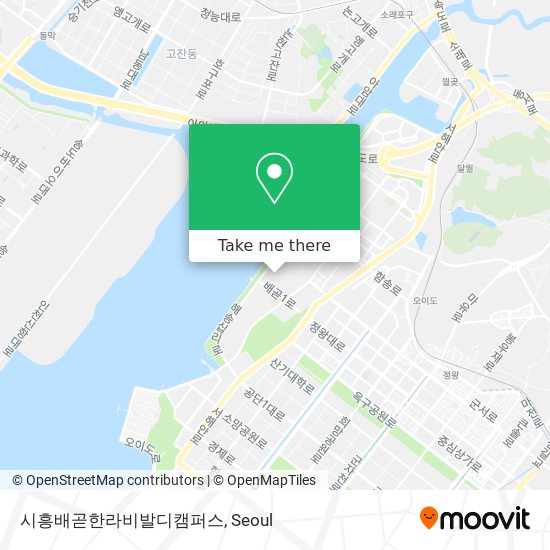 시흥배곧한라비발디캠퍼스 map