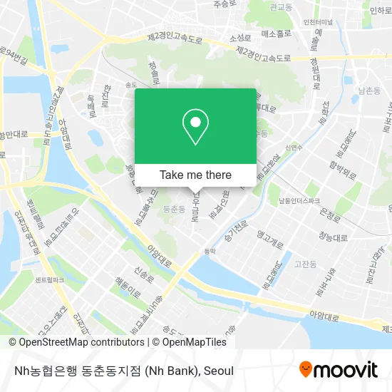 Nh농협은행 동춘동지점 (Nh Bank) map